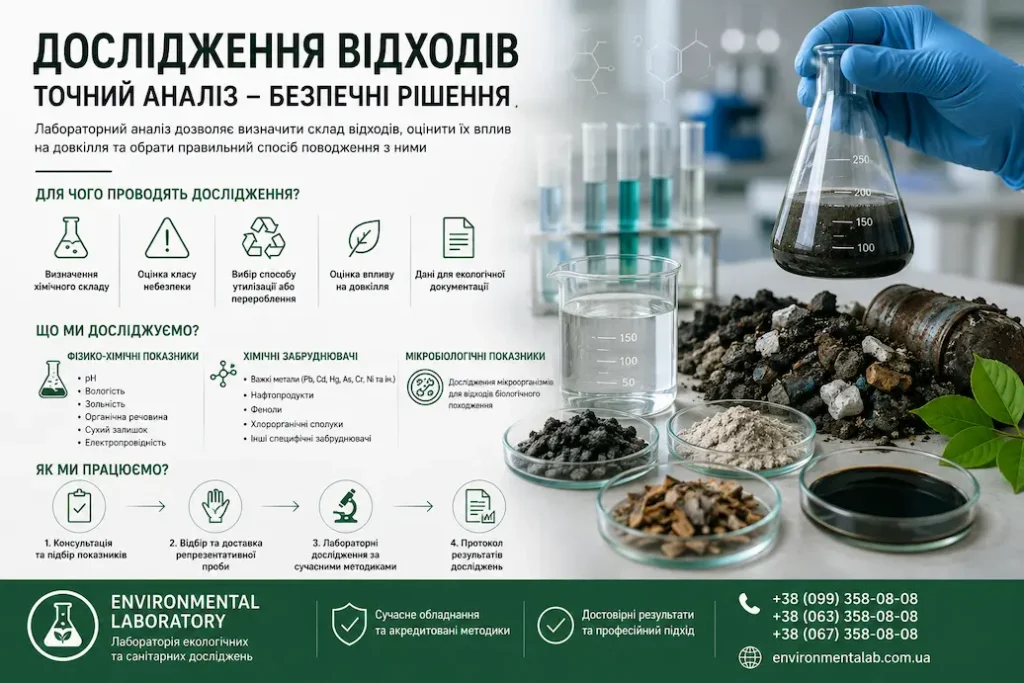 Дослідження відходів